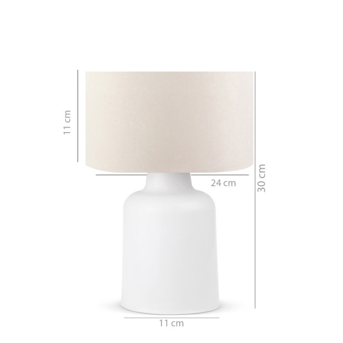 Opviq Lámpara de Mesa Color Crema AYD - 2532